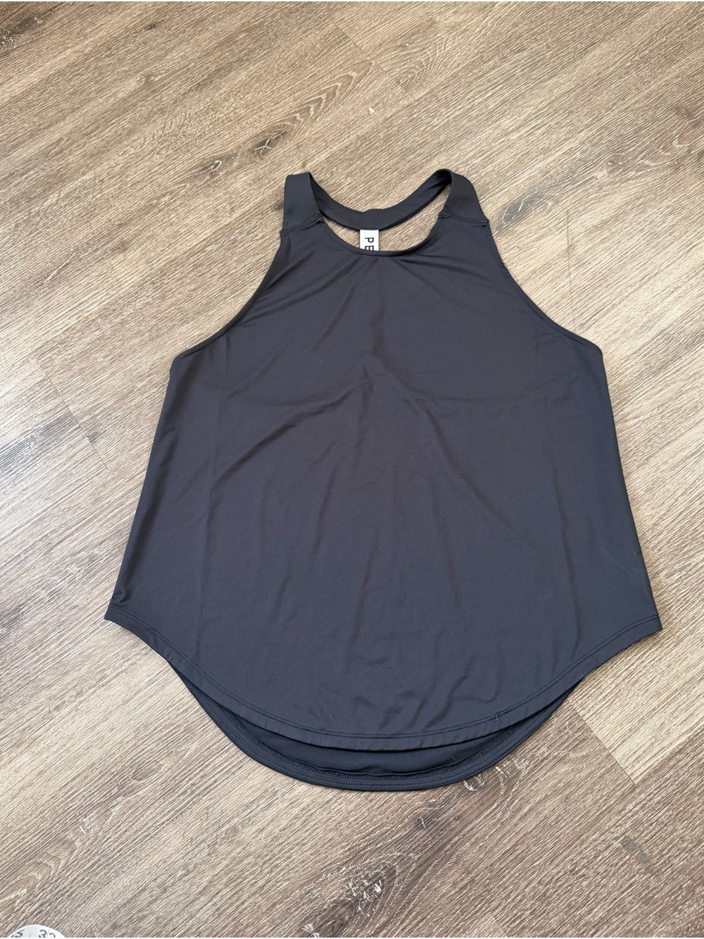 Peloton Black High-Neck Performance Tank